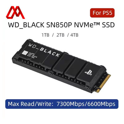 ซื้อ WD SONYSN850P SSD PlayStation 5 ขยายความจดจํา Western Digital External Hard Drive SN850P-1T/2T/4T การผลิตออนไลน์